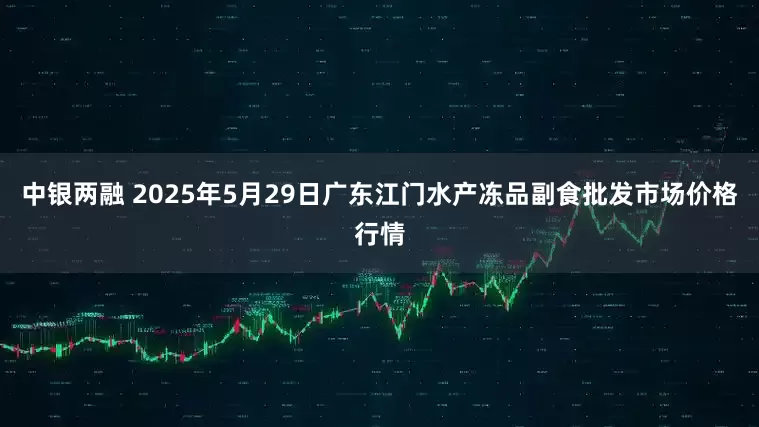 中银两融 2025年5月29日广东江门水产冻品副食批发市场价格行情